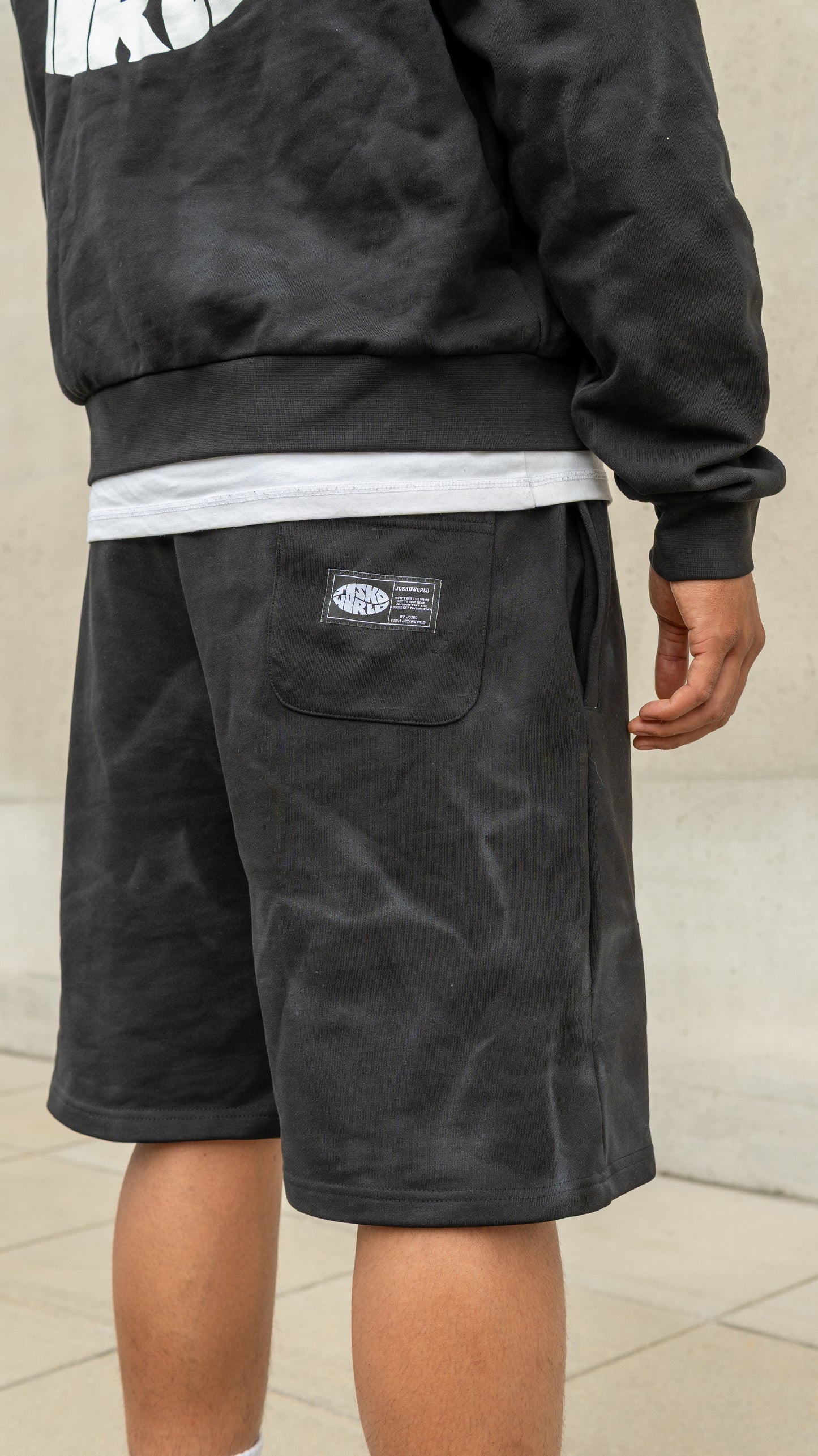 JOSKOWORLD PANTS BLACK/WHITE