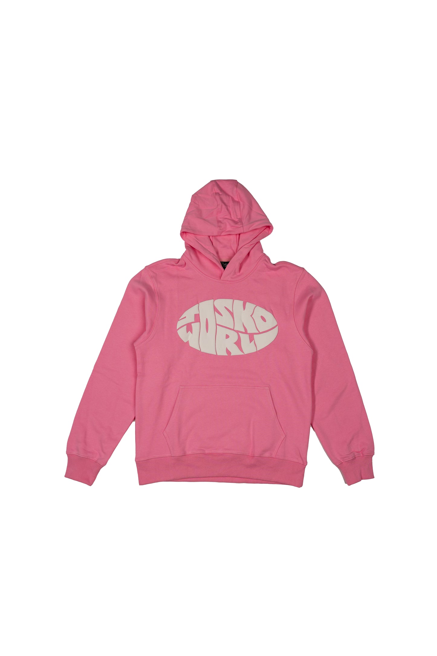 JOSKOWORLD HOODIE PINK/WHITE