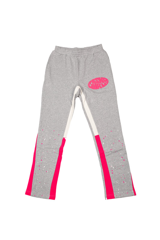 JOSKOWORLD PANT GREY/PINK