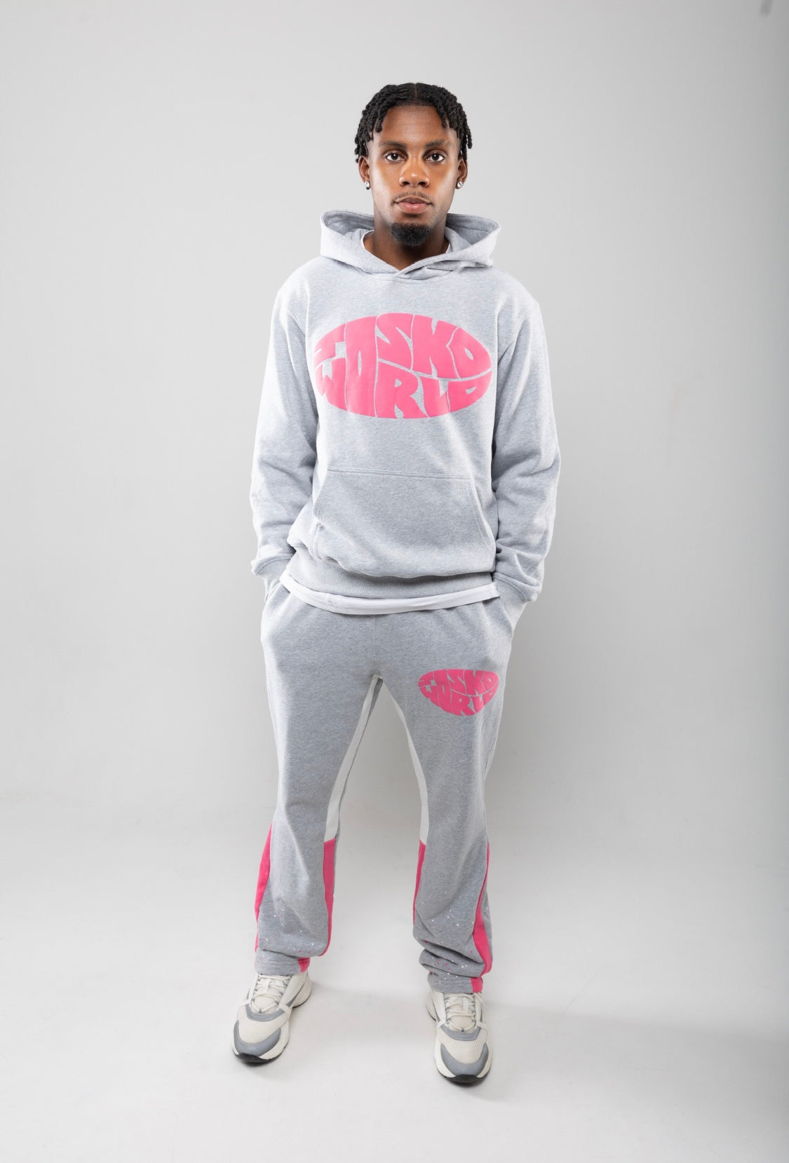 JOSKOWORLD SET GREY/PINK