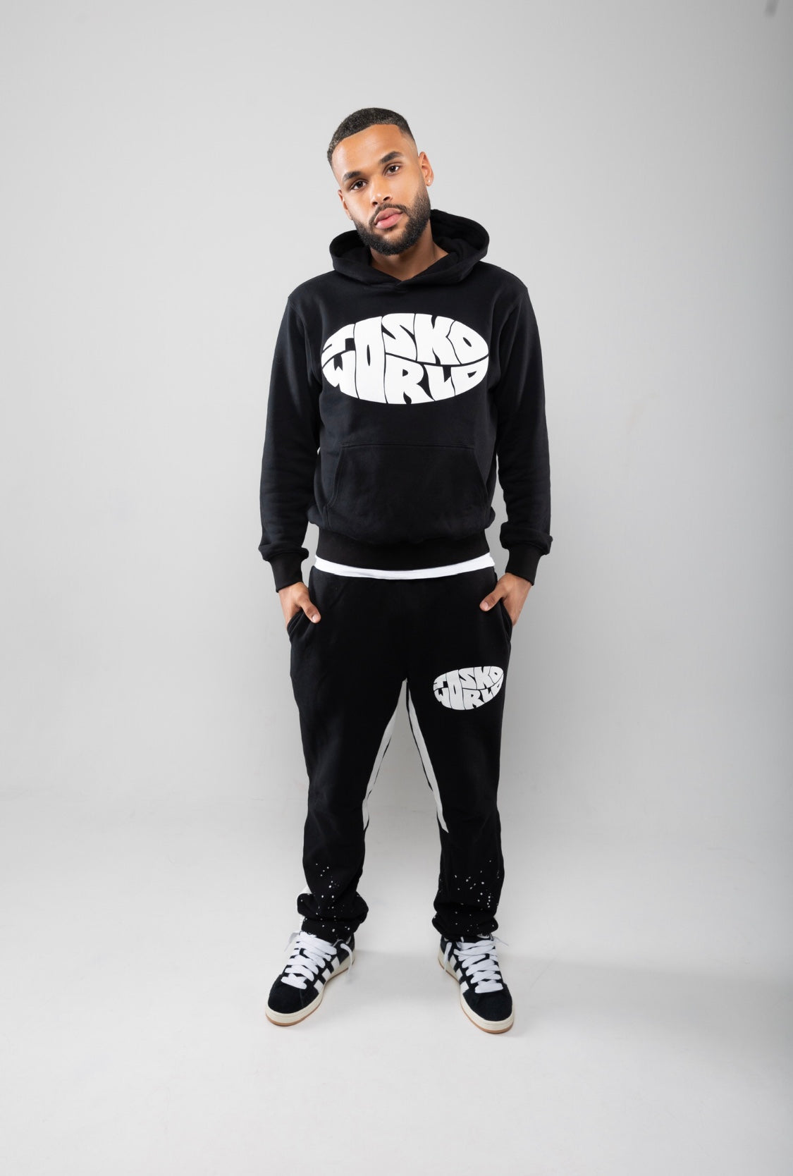 JOSKOWORLD PANT BLACK/WHITE